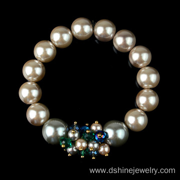 Pearls Strands Crystal Jewelery Crystal Bead Bracelets